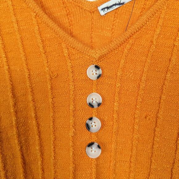 NWT Kaily K Clementine Textured Stripe Sleeveless Knit Top - Picture 4 of 7